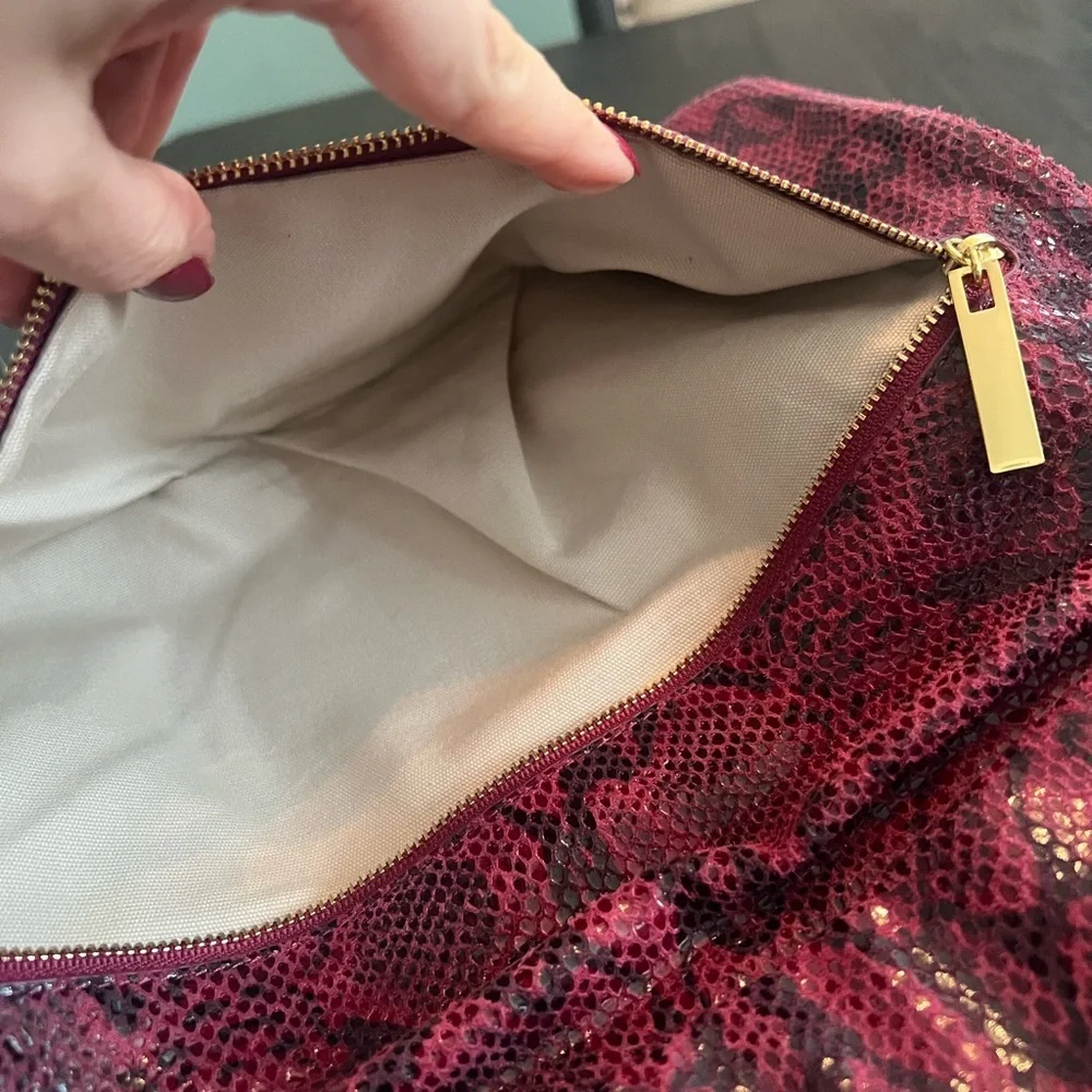 Tory Burch Reva Snakeskin Bag
